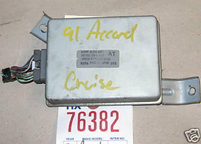 Honda 91 accord cruise control module unit 1991