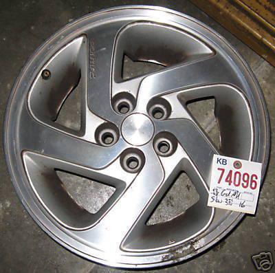 Grand am  alloy rim 16x6 wheel 5 spoke 1992 1993 1994 1995 1996 1997 1998