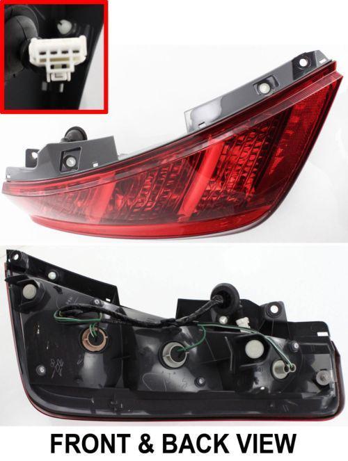 Tail light brake lamp rear assembly driver's left side lh