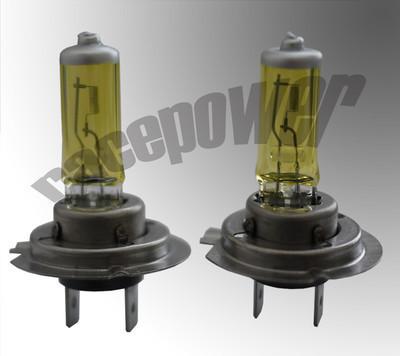 H7 xenon halogen headlight lamp 3000k yellow high low beam fog light bulbs