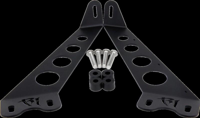 Rigid industries 40333 hood light bar mount kit 07-13 wrangler