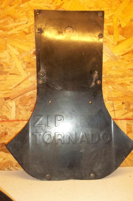 Vintage zip tornado 125 racing go kart floor pan no cracks just scuffs scratches