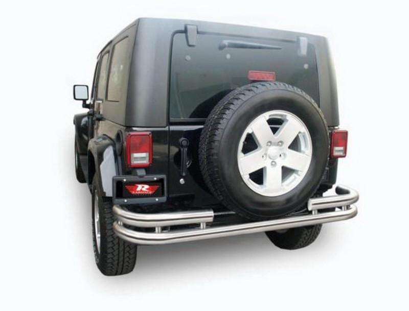 Rampage 86448 rear double tube bumper 07-12 wrangler