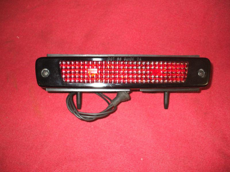 Oem 1977-1990 chevy caprice wagon third brake stop tail light