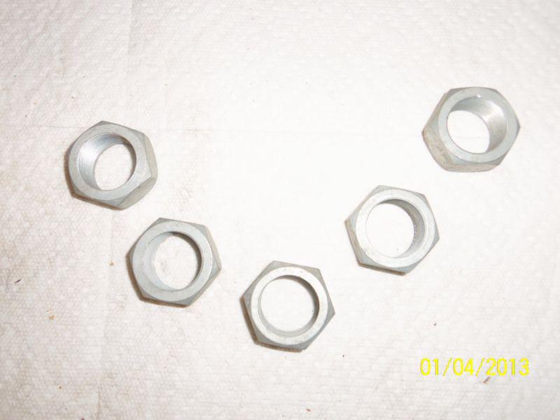 1930-1970 ford truck dual wheel nuts outer(5)(r)bb-1134