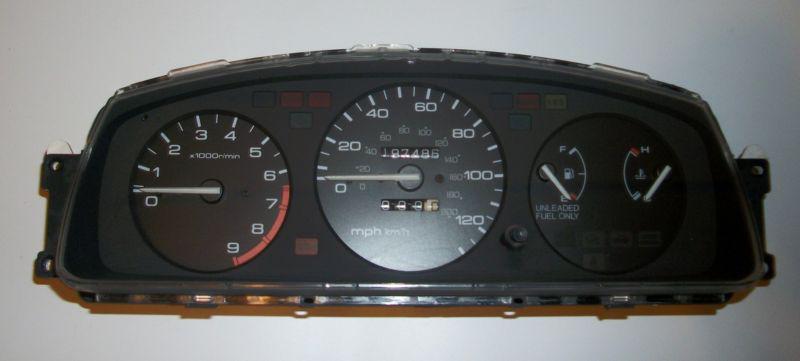 92-95 civic * 5-speed instrument gauge cluster w tachometer * swap manual dx lx