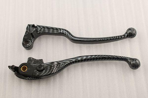 Carbon aluminum brake clutch levers for honda cbr 954rr cbr954rr 2002 2003