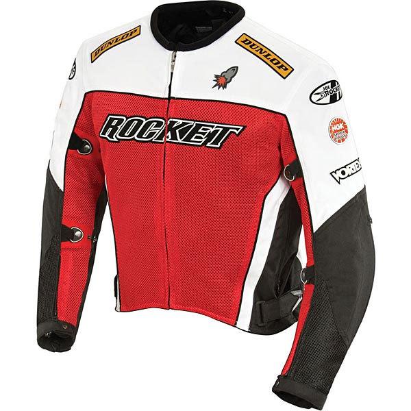 Joe rocket ufo 2.0 mesh motorcycle jacket, sz medium