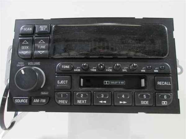 1996-2005 buick park avenue cassette player radio oem