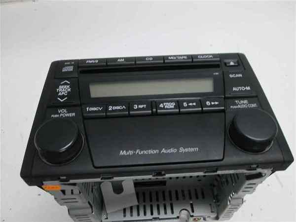 01 02 mazda 626 cd player radio oem