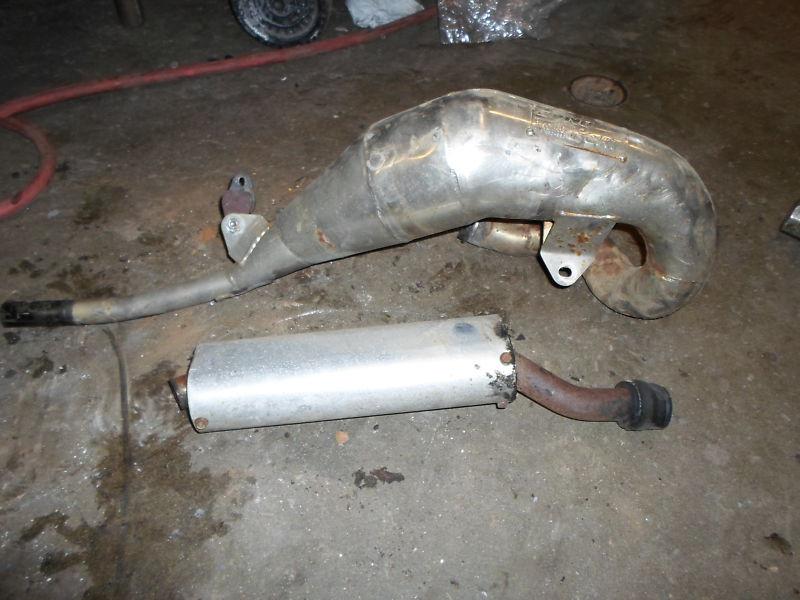 1994 husqvarna husky wxc125 wxc 125 dyno port exhaust silencer muffler header