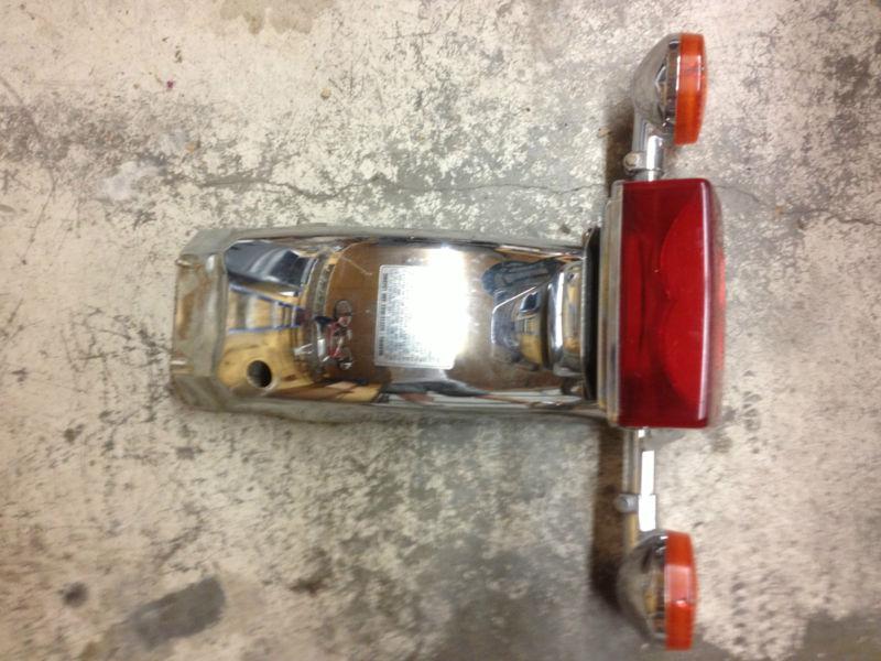 1981 honda cb650 rear fender brake tail lamp light turn signals