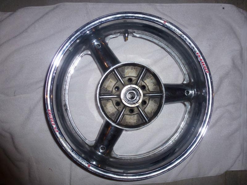 1997 gsxr rear wheel chrome