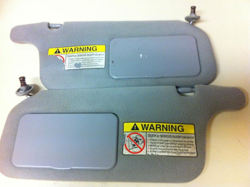 Honda civic 1996 2000 97 98 99  set  sun visor  sun visors  left rh