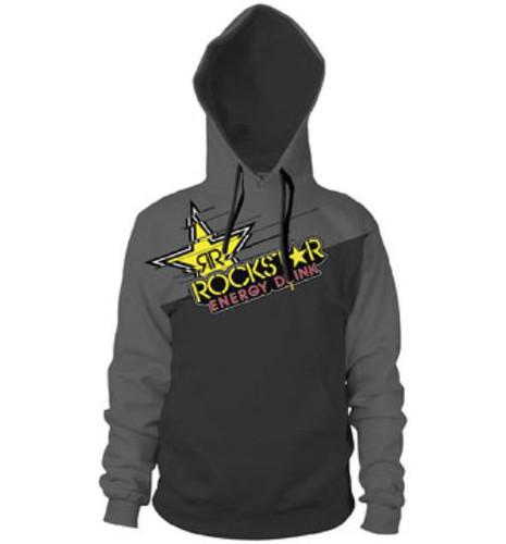 New msr rockstar hero adult hoody/sweatshirt, black, small