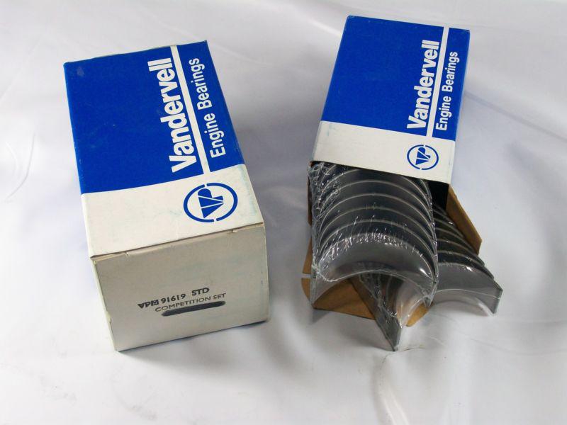 Nascar competitioin vandervell rod and main bearings set for sb chevy v-8