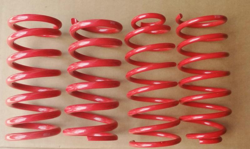 4 new lotek sport lowering springs 82-92 chevy camaro, firebird