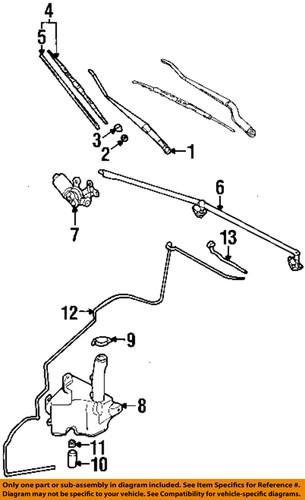 Mitsubishi oem mr192786 wiper & washer-windshield-link assembly