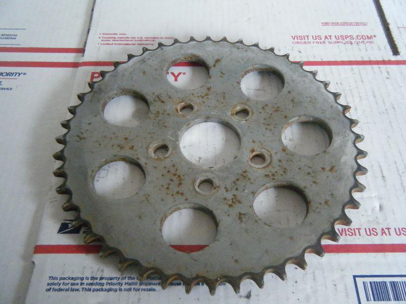 Harley ironhead sportster rear chain sprocket 48 teeth