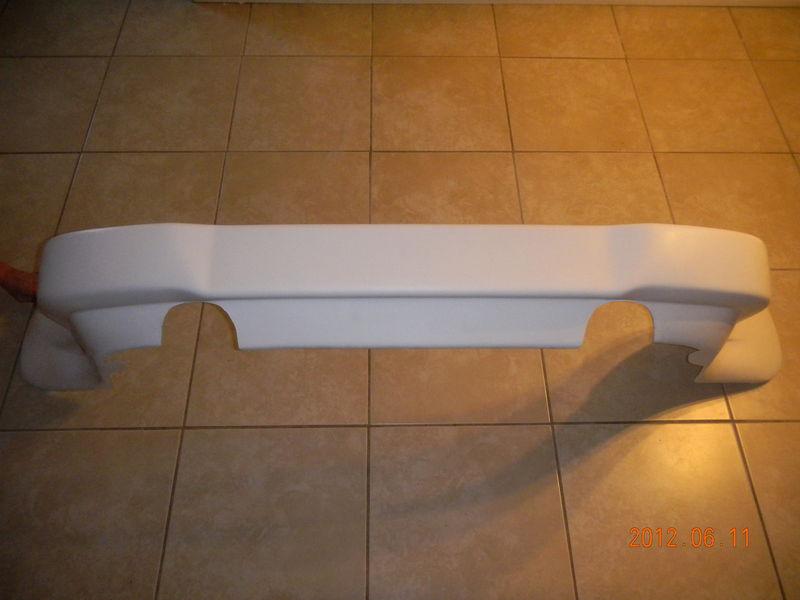 Porsche 911 74 and on fiberglass 14 inch rsr rear bumper