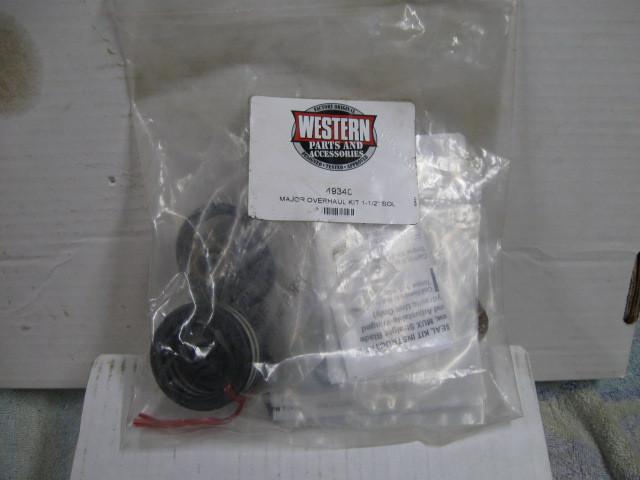 Western snow plow 1.5" isarmatic electric solenoid pump major overhaul kit 49340