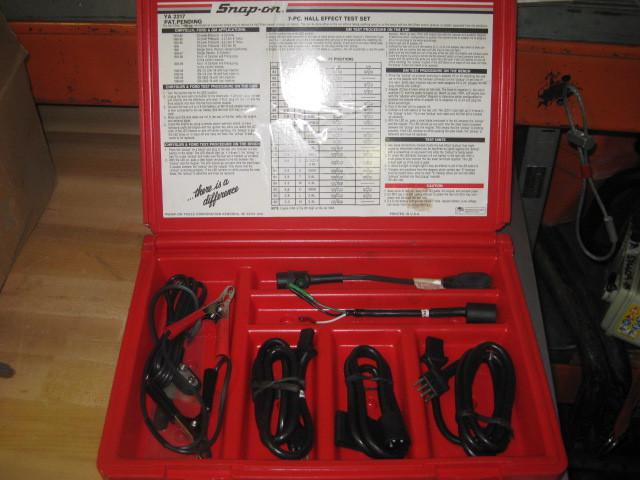 Snap on ya2217 hall effect connector test kit