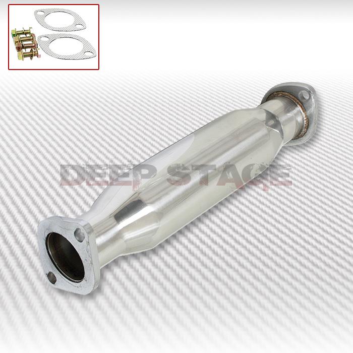 Racing high flow cat down/test pipe exhaust converter 93-97 probe/mazda mx6 4cyl