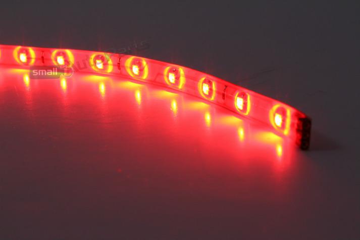 8" super red ultrabrights led flexible 12v car/truck waterproof light 3m strip