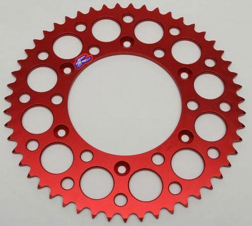 Renthal rr sprocket 420-50t red honda cr80r 1986-2002