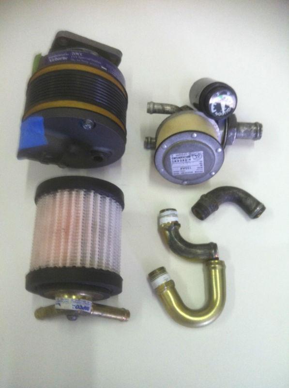 Aircraft vacuum systems components