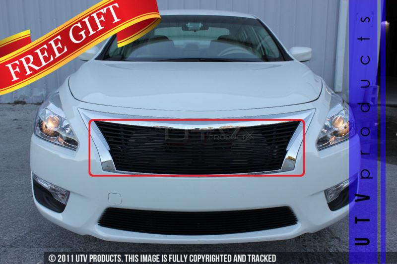 2013 nissan altima upper black 1pc billet grille kit custom 13 