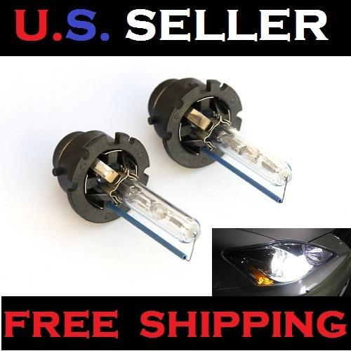 2pcs d2c d2s d2r 6000k white hid xenon low beam replacement head light bulbs