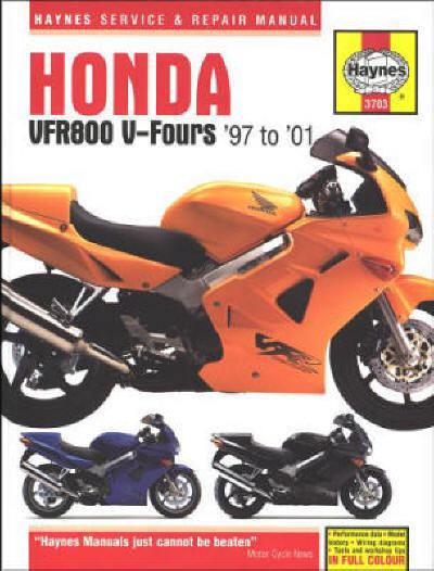 1997-2001 honda vfr800 repair manual