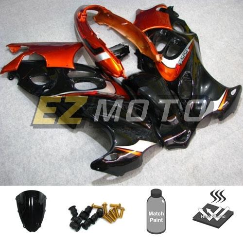 Fairing pack w/ windscreen bolts for suzuki katana 600 750 gsx f 03 04 05 06 ae