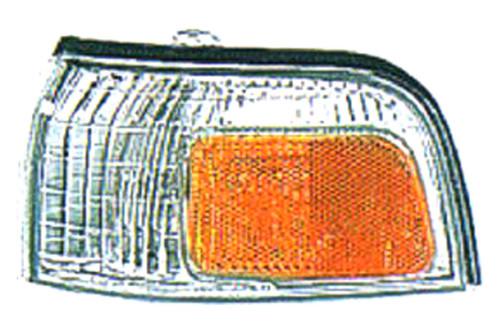 Replace ho2550110 - 90-91 honda accord front lh parking marker light assembly