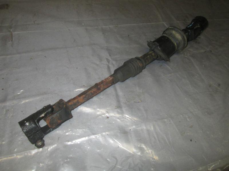 Jeep wrangler tj 1997 upper power steering shaft stock number 1317