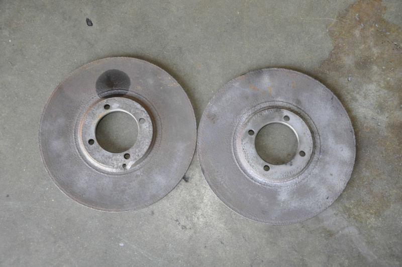 Sunbeam tiger alpine 260 289 factory front brake rotors hot rod muscle car 