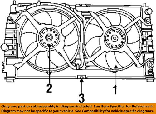 Mopar oem 4758294ab cooling fan-shroud