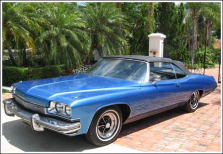 Buick centurion 1971-76 convertible top package