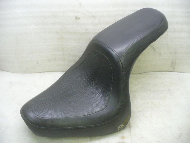 Harley 00-05 softail custom snake skin seat.