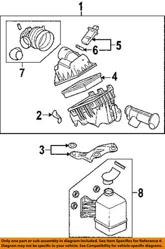 Ford oem 6e5z9f763ea exhaust resonator-resonator