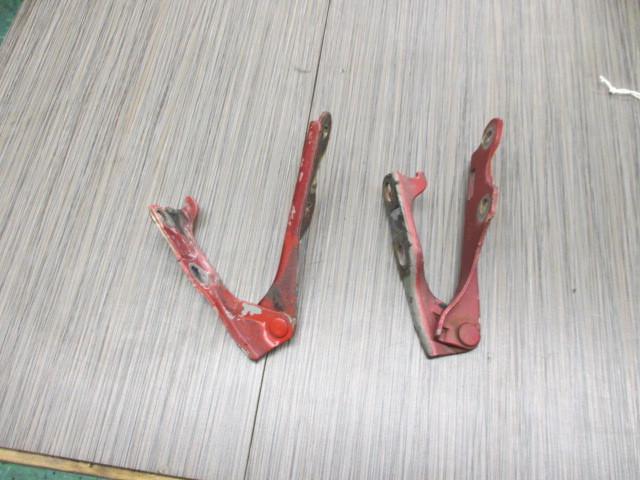 89 90 91 92 93 94 nissan 240sx front hood hinge hinges set pair oem red