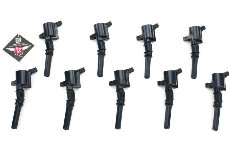 Set of 9 ignition coil dg-508 fd503 ford lincoln mercury 4.6l 5.4l 6.8l  v8 v10