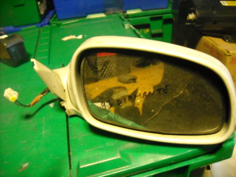 1993 mitsb. diamante right side power mirror oem