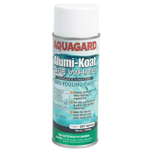 Brand new - aquagard ii alumi-koat spray f/outboards & outdrives - 12oz - white