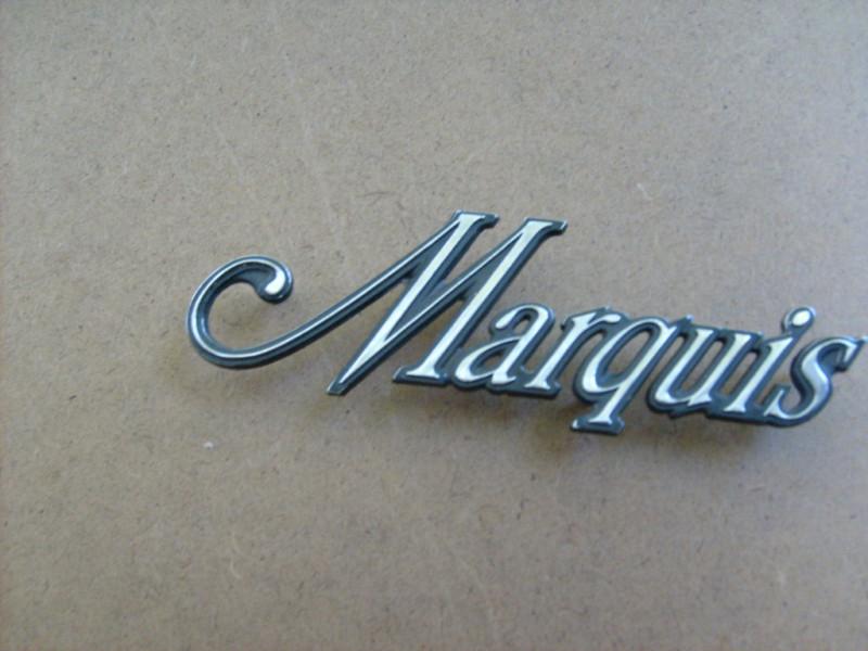 1973 mercury marquis script emblem nos