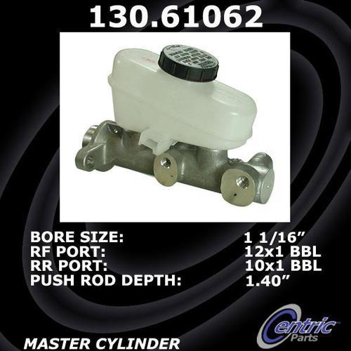 Centric 130.61062 brake master cylinder-premium master cylinder