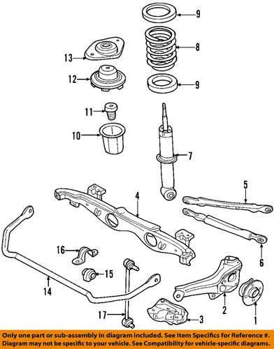 Mini oem 33306799089 rear suspension-bracket