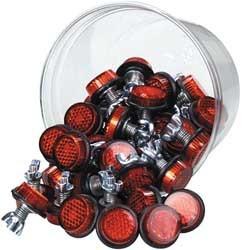 Western power sports 60-1345 chris products mini-reflectors