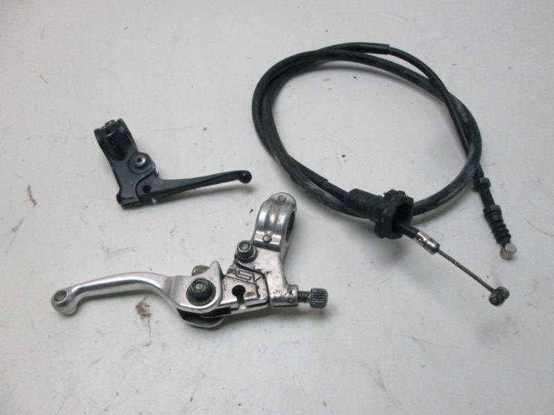 Yamaha 2000 wr400 wr 400 wr400f compression release lever & clutch lever w cable